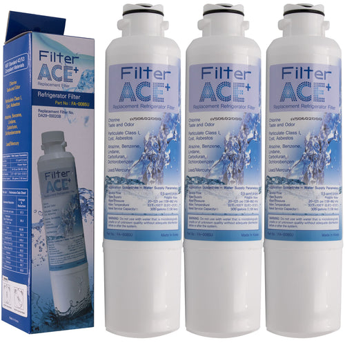 Wasserfilter für Samsung Side-by-Side 3er-Pack Aktivkohle HAF-CIN