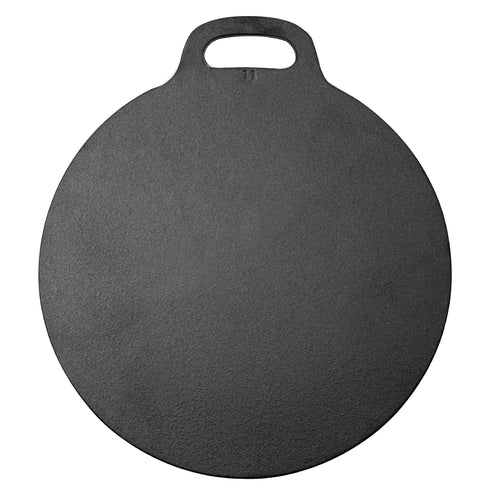Gusseisen Grillplatte 38cm PTFE-frei für Induktion, Gas, Ofen