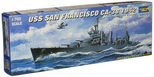 Modellbausatz USS San Francisco Schwerer Kreuzer 1:700