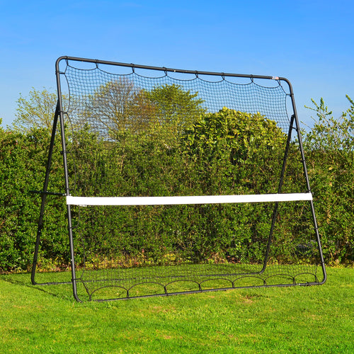 Tennis Rebounder 270x210 cm Stahl HDPE für Innen und Aussen