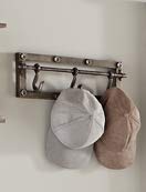 Garderobenleiste Metall Industrial mit 3 Haken, 43 cm, Anthrazit - Bild 4