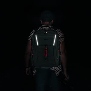 Laptop Rucksack 18.4 Zoll wasserdicht mit USB-Ladeanschluss &amp; RFID - Bild 6