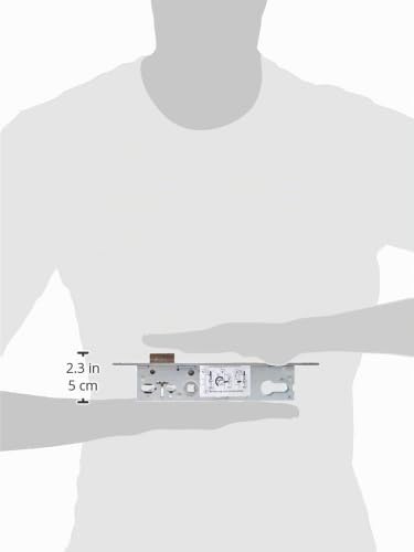 Einsteckschloss für Rohrrahmentüren PZ 30/92 DIN links/rechts Silber - Bild 5