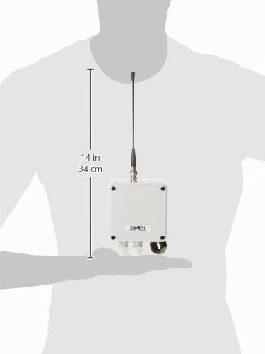 Funk-Netzschalter Set 1-Kanal IP56 mit 2-Kanal-Fernbedienung 868 MHz - Bild 5