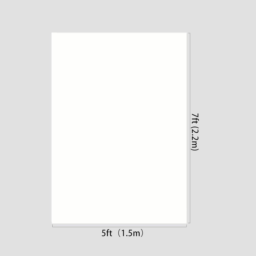 Fotohintergrund Weiss Mikrofaser 1,5x2,2m faltbar für Studio - Bild 6
