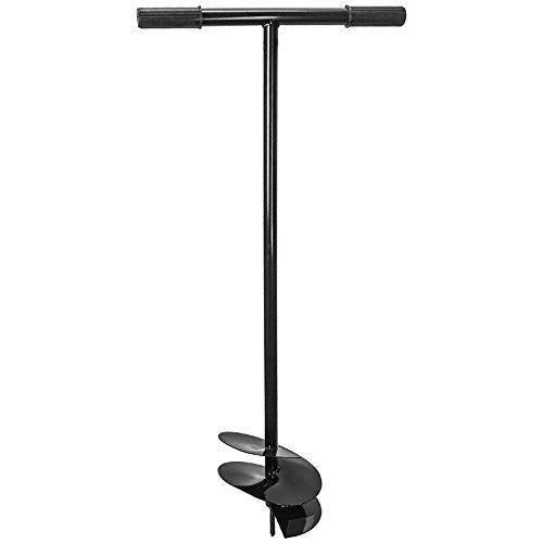 Erdbohrer Stahl Ø 250 mm Handbohrer Garten 105 cm Gesamtlänge - Bild 3