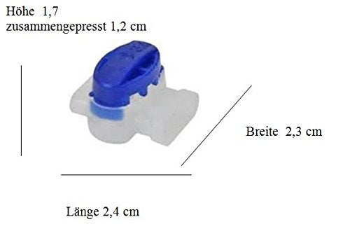 Kabelverbinder Mähroboter 3M wasserdicht 50x für Stiga Autoclip - Bild 4