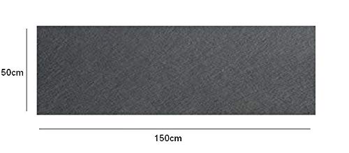 Selbstklebender Filzstoff Grau 30% Wolle Bastelfilz 50 cm breit - Bild 3