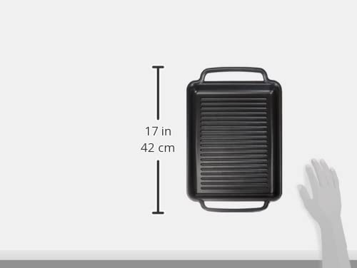 Grillplatte Gussaluminium gestreift 40 cm induktionsgeeignet - Bild 5