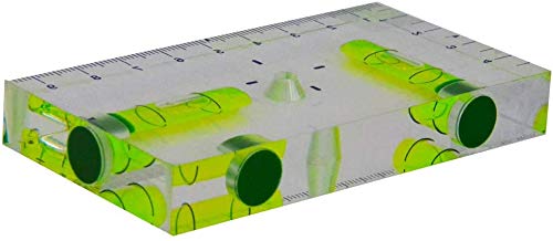 Wasserwaage T-Form Acryl mit 3 Magneten, 95x51x13 mm - Bild 8