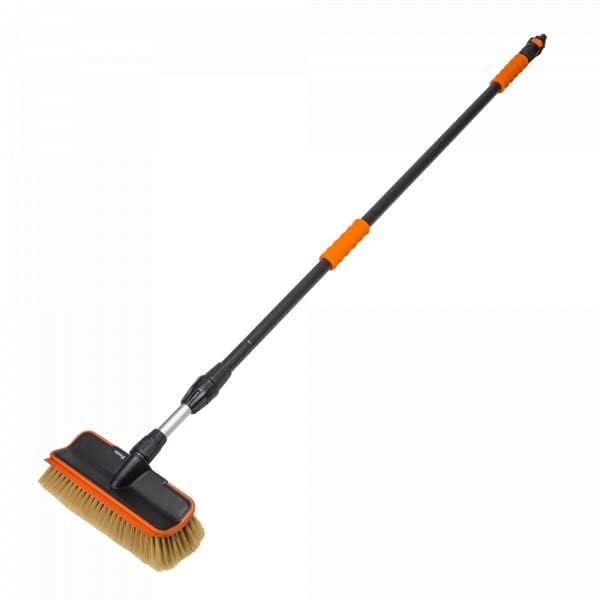 Autowaschbürste Teleskop ALU 180-300cm mit Wasseranschluss SOFT-Borsten