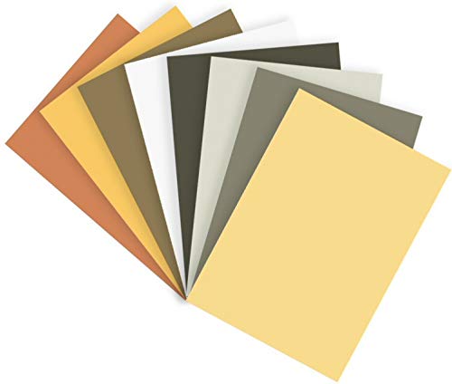 Pastelmat Zeichenbogen Braun 50x70 cm 360g für Pastell 5er-Pack - Bild 2