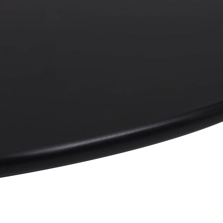 Tischplatte Glas Rund 90 cm Schwarz für Ess- und Couchtisch - Bild 3