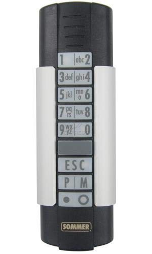 Handsender 12-Befehl 868 MHz für Sommer Torantriebe mit Wandhalter - Bild 4