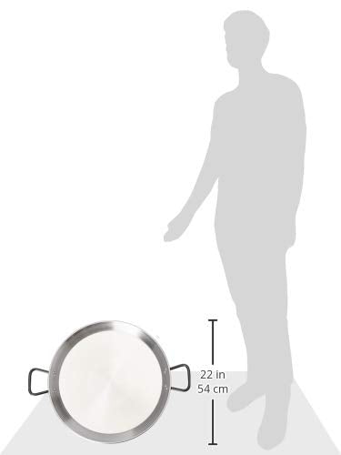 Paella Pfanne Karbonstahl 55 cm für 7–12 Personen - Bild 7