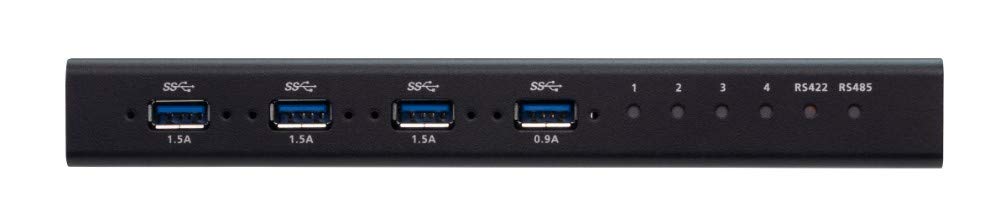 USB 3.1 Gen1 Industrie-Switch 4x4 Metallgehäuse wandmontierbar - Bild 3