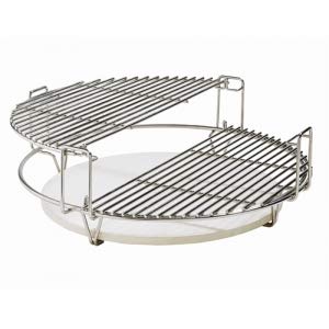 Kamado Grill Kochsystem Divide &amp; Conquer 40,5 cm Edelstahl 6-teilig - Bild 8