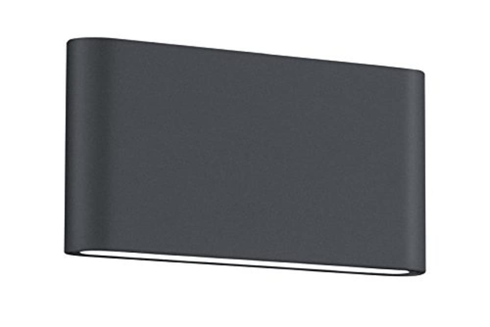 LED Aussenwandleuchte Aluminium Anthrazit Up&amp;Down IP54 2x4,5W