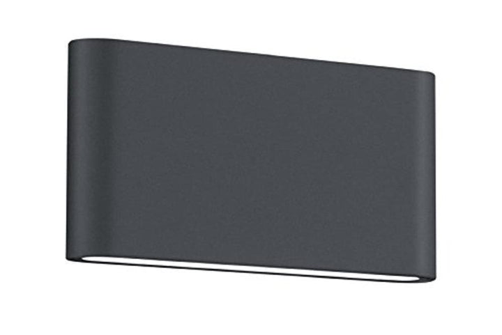LED Aussenwandleuchte Aluminium Anthrazit Up&amp;Down IP54 2x4,5W
