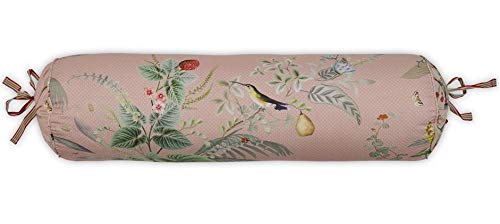 Dekokissen Baumwolle Floris 45x45 cm mit Blumenmuster pink - Bild 3