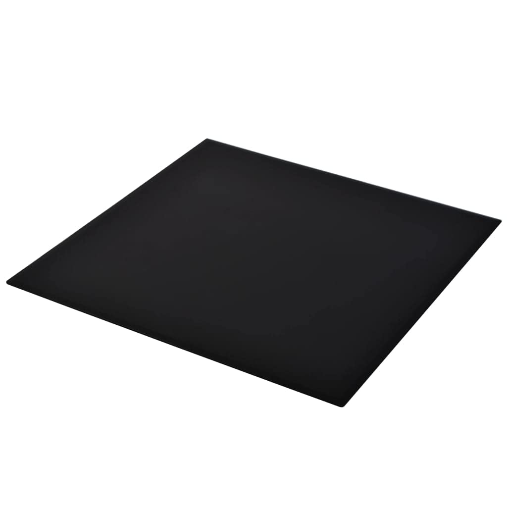 Tischplatte Hartglas quadratisch 80x80 cm schwarz für Esstisch - Bild 4