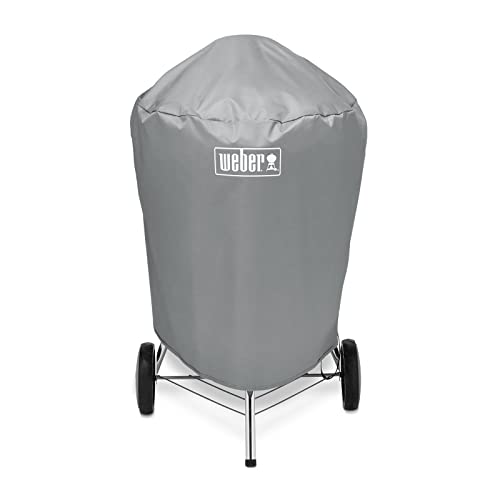 Grillabdeckung Holzkohlegrill 57 cm wasserabweisend Grau - Bild 6