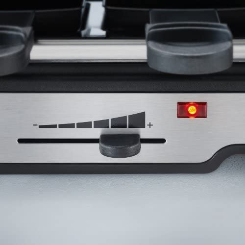 Raclette-Grill 8 Pfännchen Wendegrillplatte 1300W für 8 Personen - Bild 5