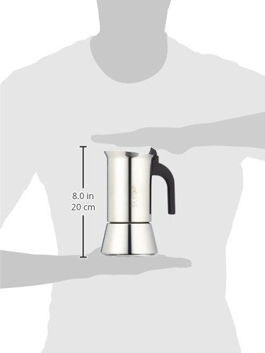 Espressokocher Induktion Edelstahl 6 Tassen 0,4 l spülmaschinenfest - Bild 6
