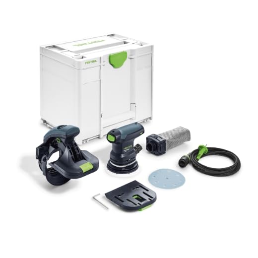Kantenschleifer 250 W Exzenter 125 mm für Holzkanten im Systainer - Bild 2