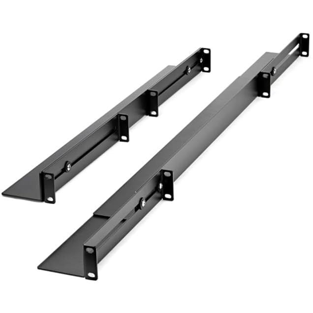 Server Rack Schienen 1HE 19 Zoll universal einstellbar 60-91cm Tiefe - Bild 9