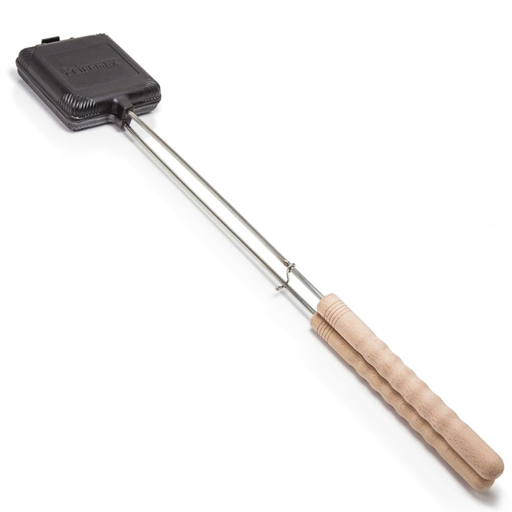 Sandwicheisen Gusseisen für Grill, Lagerfeuer &amp; Camping
