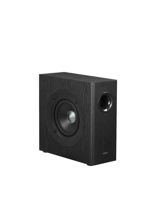 Aktiv-Subwoofer 8 Zoll 70 Watt MDF-Gehäuse für Heimkino