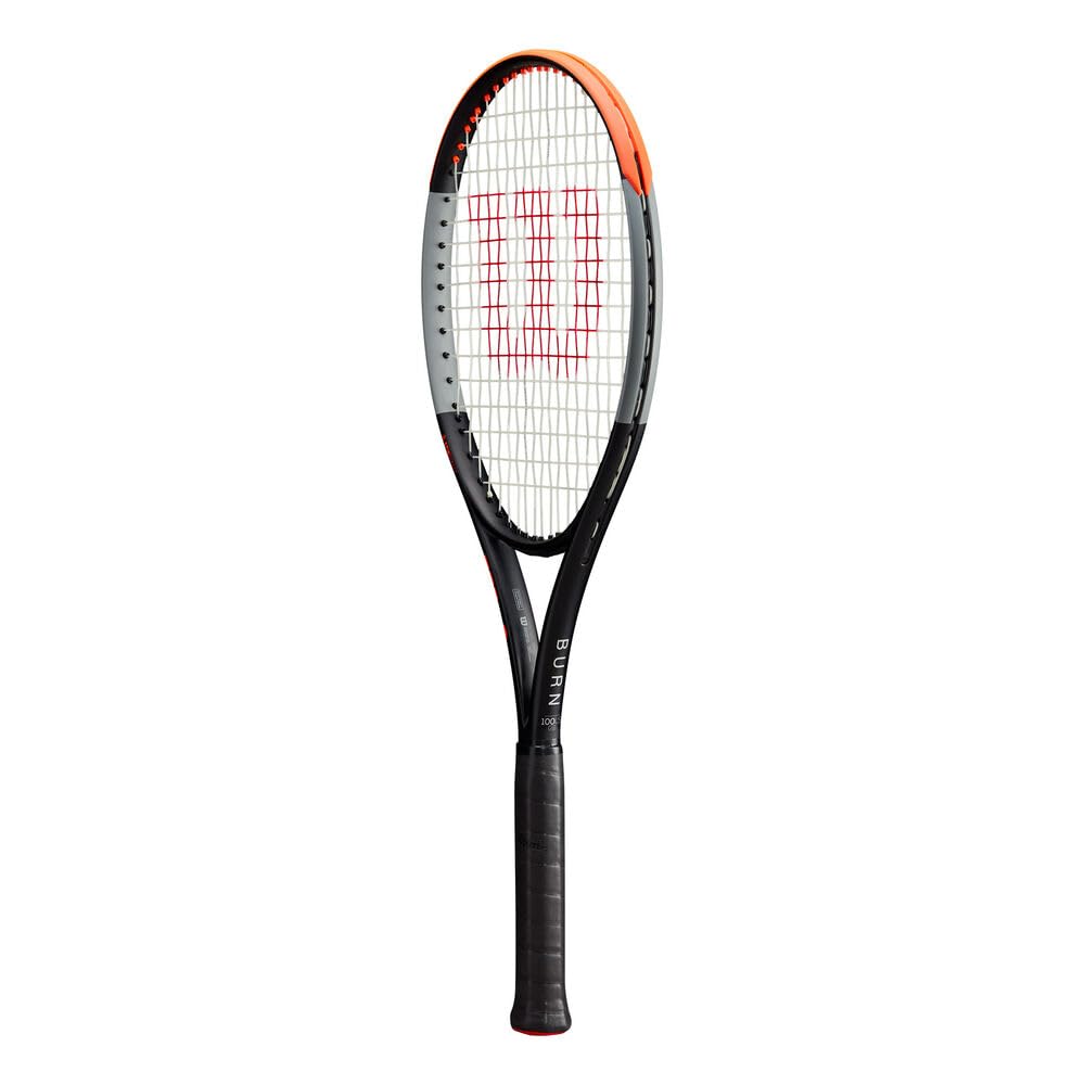 Tennisschläger 100 LS V4.0 Schwarz/Grau/Orange Allround - Bild 3