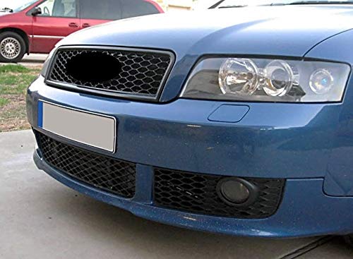 Frontgrill Schwarz ohne Emblem für Audi A4/S4 B6 8E 2001–2005 - Bild 5