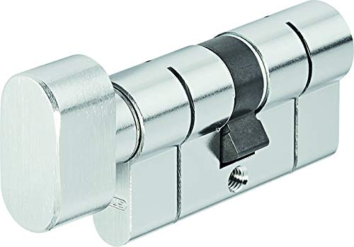 Knaufzylinder vernickelt Z50/K45mm mit 5 Wendeschlüsseln Anti-Snap - Bild 2