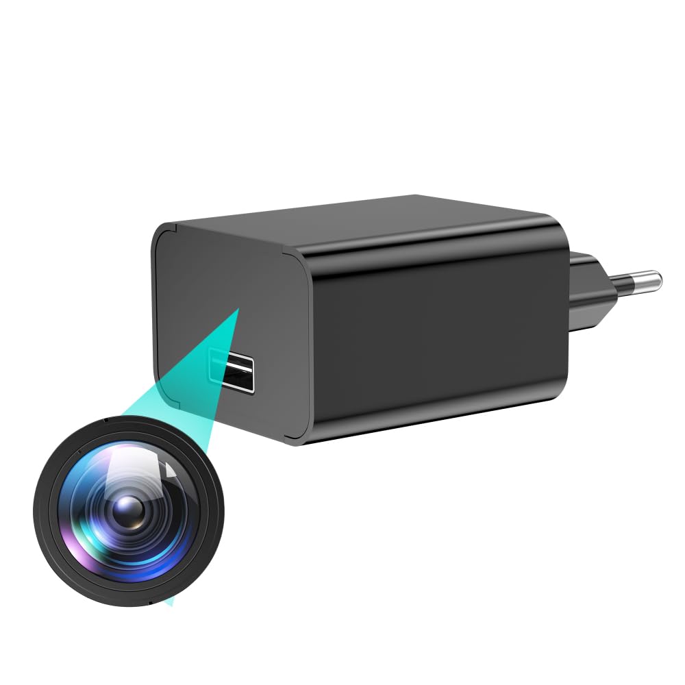 Mini-Überwachungskamera 1080P USB 64GB Speicher Nachtsicht Bewegungsmelder