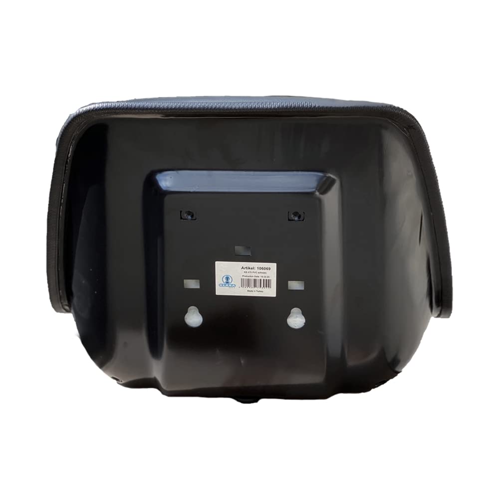 Traktorsitz Sitzschale PVC schwarz 500mm breit für Aufsitzmäher - Bild 3