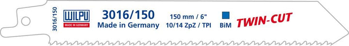 Säbelsägeblatt für Metall 150x19x0,9mm Z10/14 20 Stück