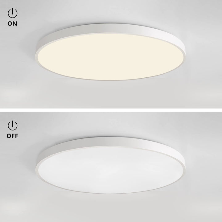 LED Deckenleuchte Flach Rund 54W 3000K Warmweiss 50cm Durchmesser - Bild 6