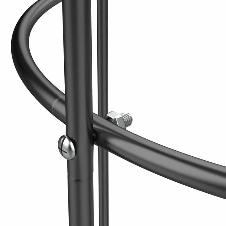 Rosensäule Metall 200cm Schwarz 2er-Set für Kletterpflanzen - Bild 5