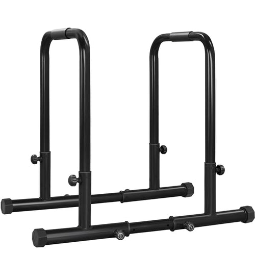 Dip Station höhenverstellbar 81–90 cm bis 227 kg Stahl schwarz