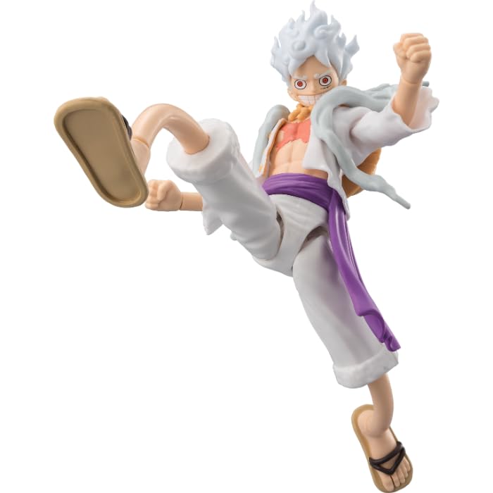 Anime-Figur Monkey D. Ruffy Gear 5 beweglich 17 cm One Piece - Bild 4