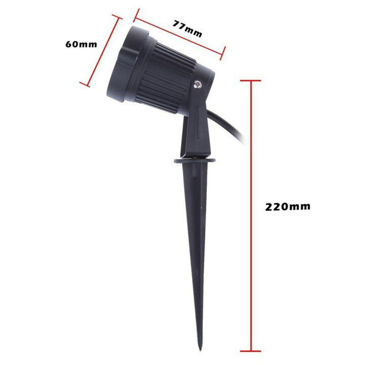 Gartenleuchte COB LED 5W mit Erdspieß 4er-Set IP65 für Aussen - Bild 5