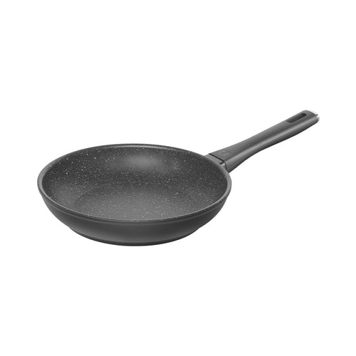 Bratpfanne 24 cm Aluminium Antihaft Induktion schwarz