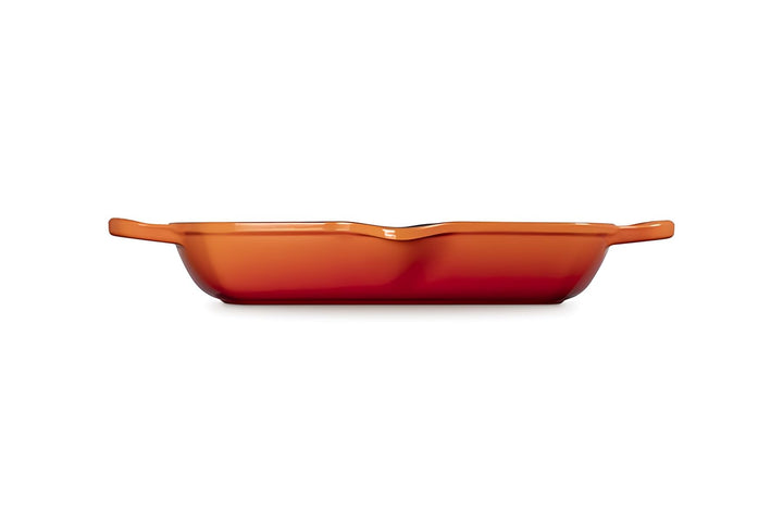 Grillpfanne Gusseisen quadratisch 30 cm mit Hilfsgriff, Induktion - Bild 4