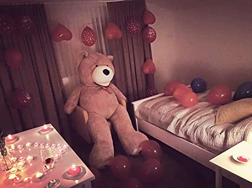 Teddybär XXL 200 cm Plüsch braun hypoallergen Kuscheltier - Bild 6