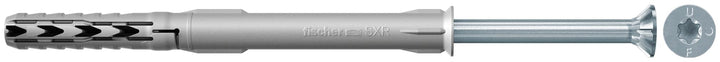 Langschaftdübel Nylon 10x80mm TX40 mit Senkkopfschraube, 50 Stück