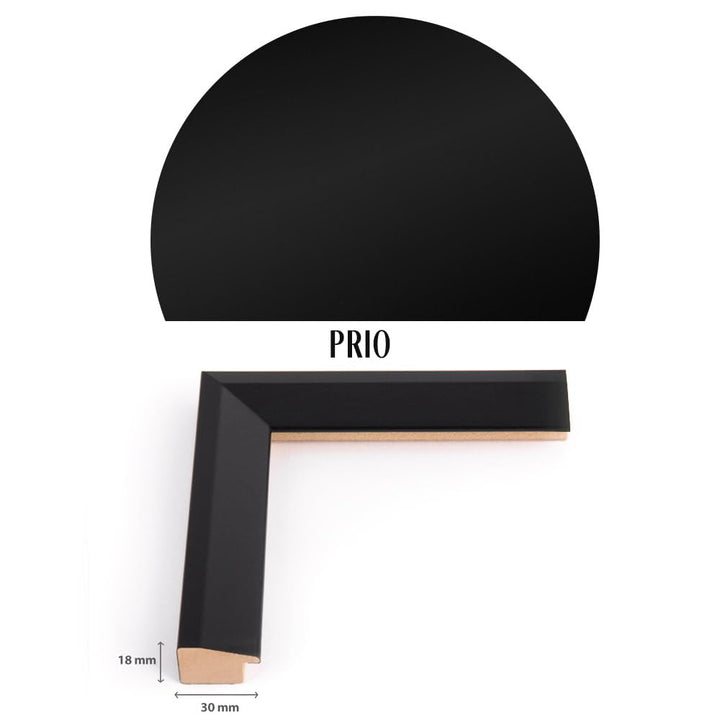 Puzzlerahmen 50x70 cm Schwarz Matt MDF für 500-1000 Teile - Bild 6