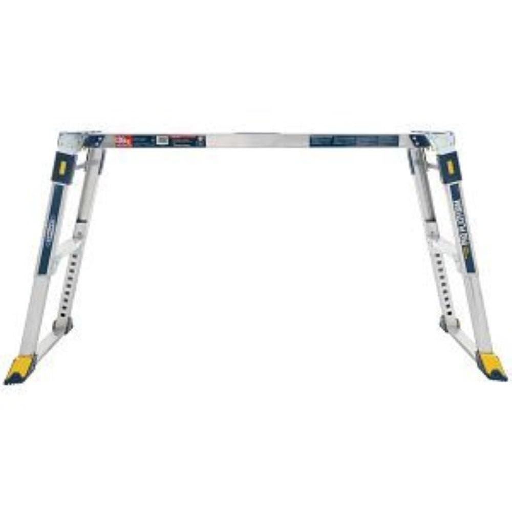 Arbeitsbühne Aluminium klappbar höhenverstellbar 10 Positionen - Bild 4