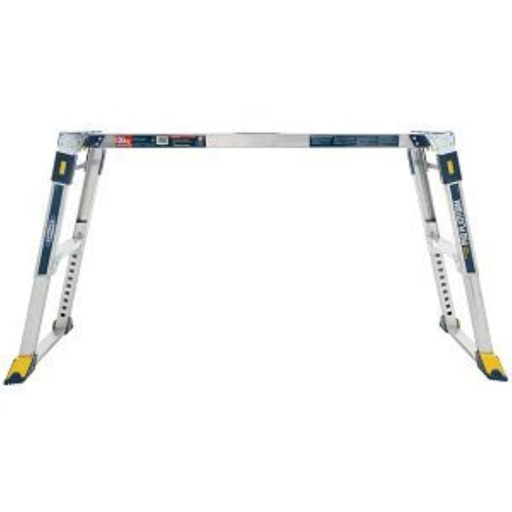 Arbeitsbühne Aluminium klappbar höhenverstellbar 10 Positionen - Bild 4